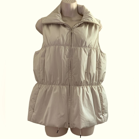 Lafayette 148 New York Jackets & Blazers - NWT Lafayette 148 Oyster Puffer Vest Lined w/ Thermore Thermal Insulation Size M